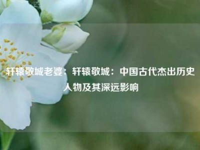 轩辕敬城老婆：轩辕敬城：中国古代杰出历史人物及其深远影响