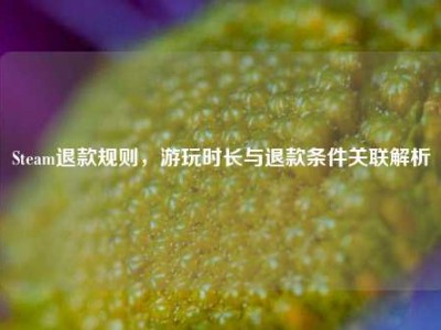 Steam退款规则，游玩时长与退款条件关联解析