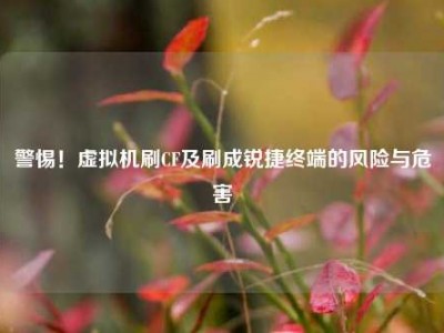 警惕！虚拟机刷CF及刷成锐捷终端的风险与危害