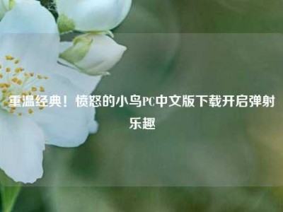 重温经典！愤怒的小鸟PC中文版下载开启弹射乐趣