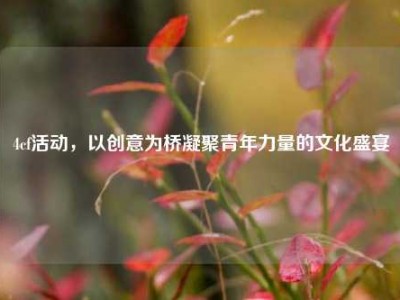 4cf活动，以创意为桥凝聚青年力量的文化盛宴