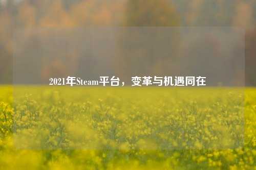 2021年Steam平台,变革与机遇同在