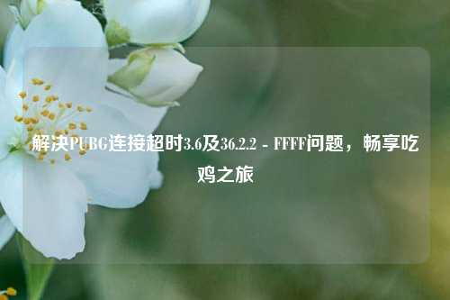 解决PUBG连接超时3.6及36.2.2 - FFFF问题,畅享吃鸡之旅