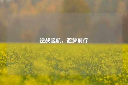 逆战起航,逐梦前行
