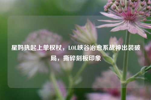 星妈执起上单权杖,LOL峡谷治愈系战神出装破局,撕碎刻板印象