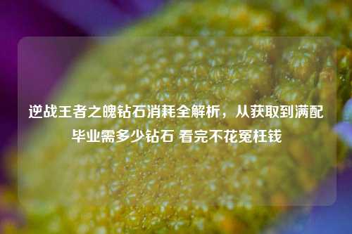 逆战王者之魄钻石消耗全解析,从获取到满配毕业需多少钻石 看完不花冤枉钱