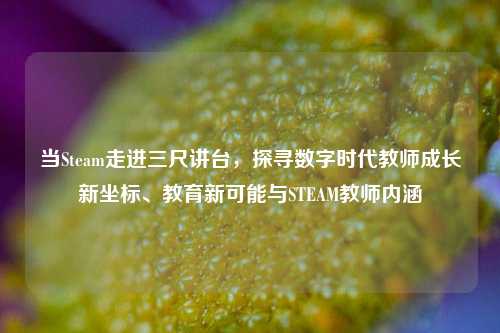 当Steam走进三尺讲台,探寻数字时代教师成长新坐标、教育新可能与STEAM教师内涵