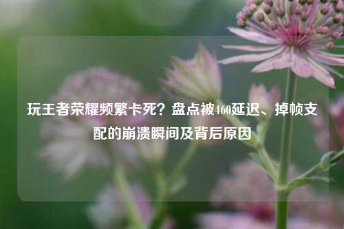 玩王者荣耀频繁卡死?盘点被460延迟、掉帧支配的崩溃瞬间及背后原因