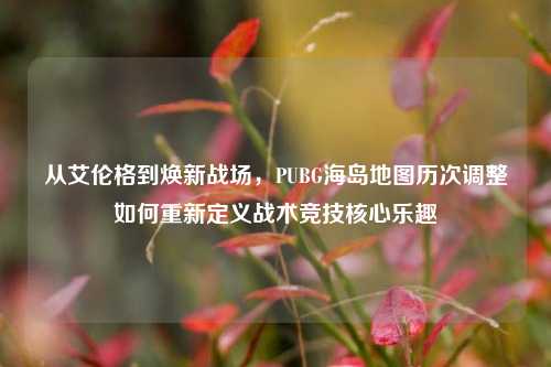 从艾伦格到焕新战场,PUBG海岛地图历次调整如何重新定义战术竞技核心乐趣