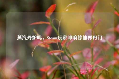 蒸汽丹炉鸣,Steam玩家叩响修仙界丹门