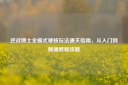 逆战博士全模式硬核玩法通关指南,从入门到精通教程攻略