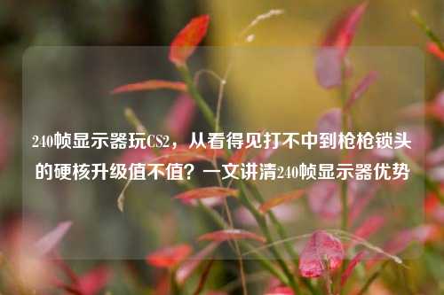 240帧显示器玩CS2,从看得见打不中到枪枪锁头的硬核升级值不值?一文讲清240帧显示器优势