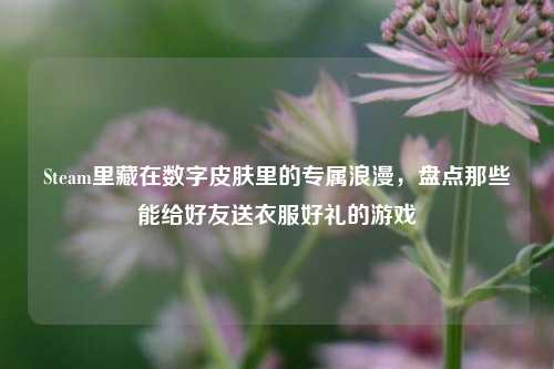 Steam里藏在数字皮肤里的专属浪漫，盘点那些能给好友送衣服好礼的游戏