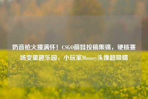 奶音枪火撞满怀!CSGO萌娃投稿集锦,硬核赛场变童趣乐园,小玩家Monsey头像超吸睛