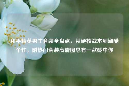 和平精英男生套装全盘点,从硬核战术到潮酷个性,附热门套装高清图总有一款戳中你