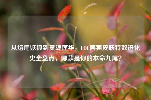 从焰尾妖狐到灵魂莲华,LOL阿狸皮肤特效进化史全盘点,哪款是你的本命九尾?