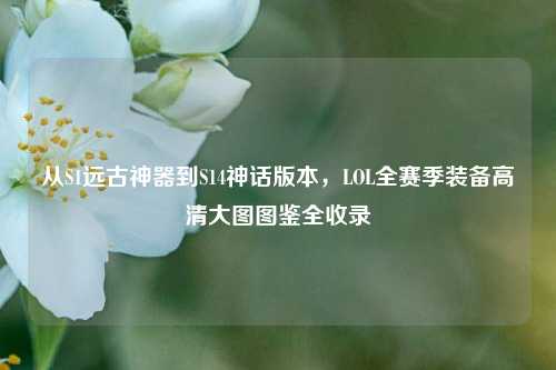 从S1远古神器到S14神话版本，LOL全赛季装备高清大图图鉴全收录