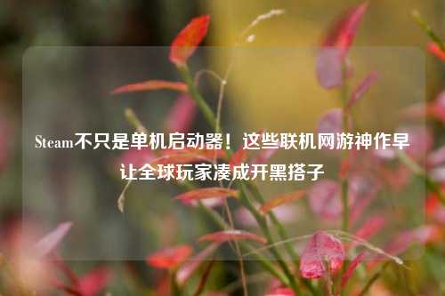 Steam不只是单机启动器!这些联机网游神作早让全球玩家凑成开黑搭子