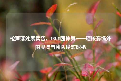 枪声落处展柔姿,CSGO团体舞——硬核赛场外的浪漫与团队模式探秘