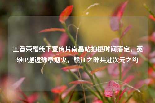 王者荣耀线下宣传片南昌站拍摄时间落定,英雄IP邂逅豫章烟火,赣江之畔共赴次元之约