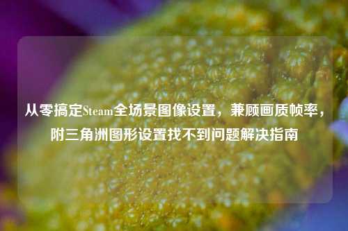 从零搞定Steam全场景图像设置,兼顾画质帧率,附三角洲图形设置找不到问题解决指南