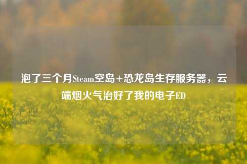 泡了三个月Steam空岛+恐龙岛生存服务器,云端烟火气治好了我的电子ED