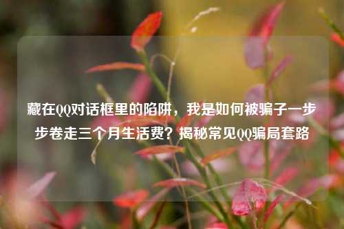 藏在QQ对话框里的陷阱,我是如何被骗子一步步卷走三个月生活费?揭秘常见QQ骗局套路